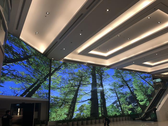 Εσωτερικός τοίχος LED υψηλής ανάλυσης PH3.91