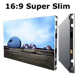Σειρά LSP Super Slim 600 * 337.5mm Fine Pixel Pitch 16: 9 Aspect Ratio Led Panel Wall Effective Video Wall για 2K / 4K / 8K LED TV
